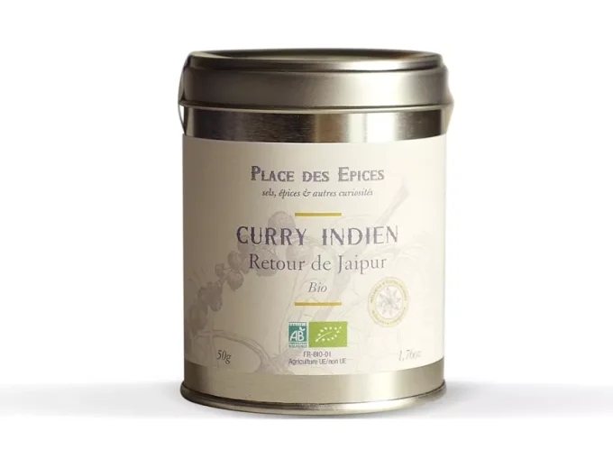 Curry jaune BIO Retour de Jaipur  