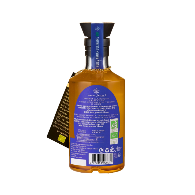 Huile d'argan culinaire BIO