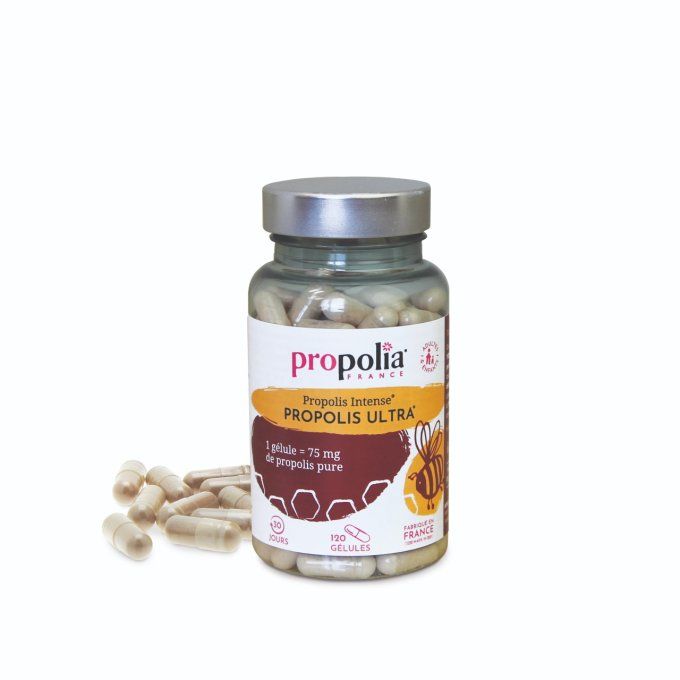 Gélules de propolis - 100% propolis purifiée - 120 gélules Propolia