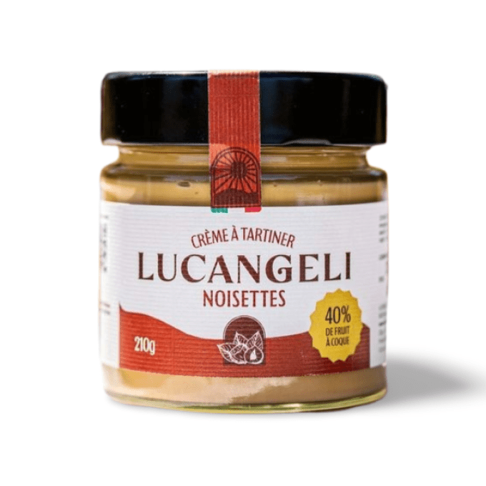 Pate à tartiner - 40% de noisettes Lucangeli